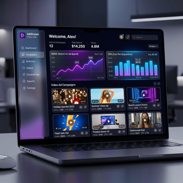 PostAd.ai Dashboard Interface